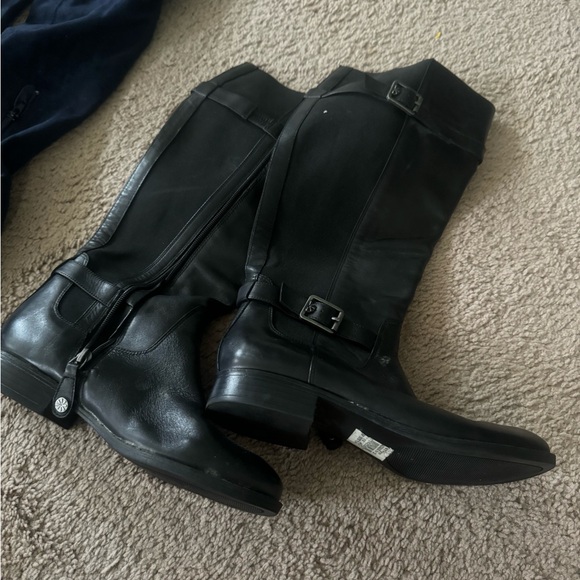 Black leather QVC boots - Picture 2 of 2